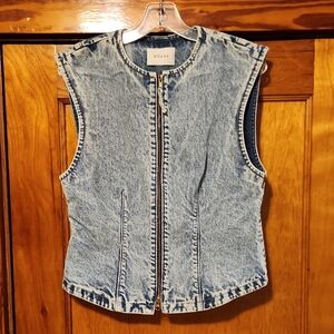 Roari Kate Vest In Light Indigo Size 8